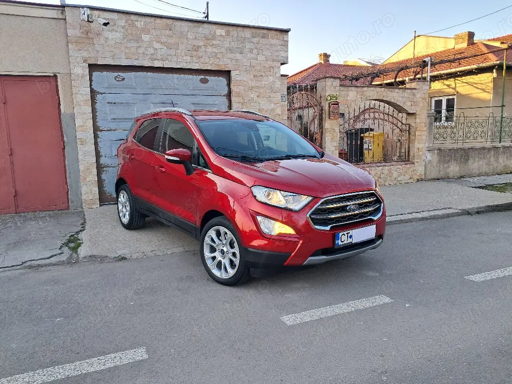 FORD ECOSPORT - - 35 .000 KM - CA NOUĂ - 2020 - Unic Proprietar ! 125 cp ! Full optiuni !  