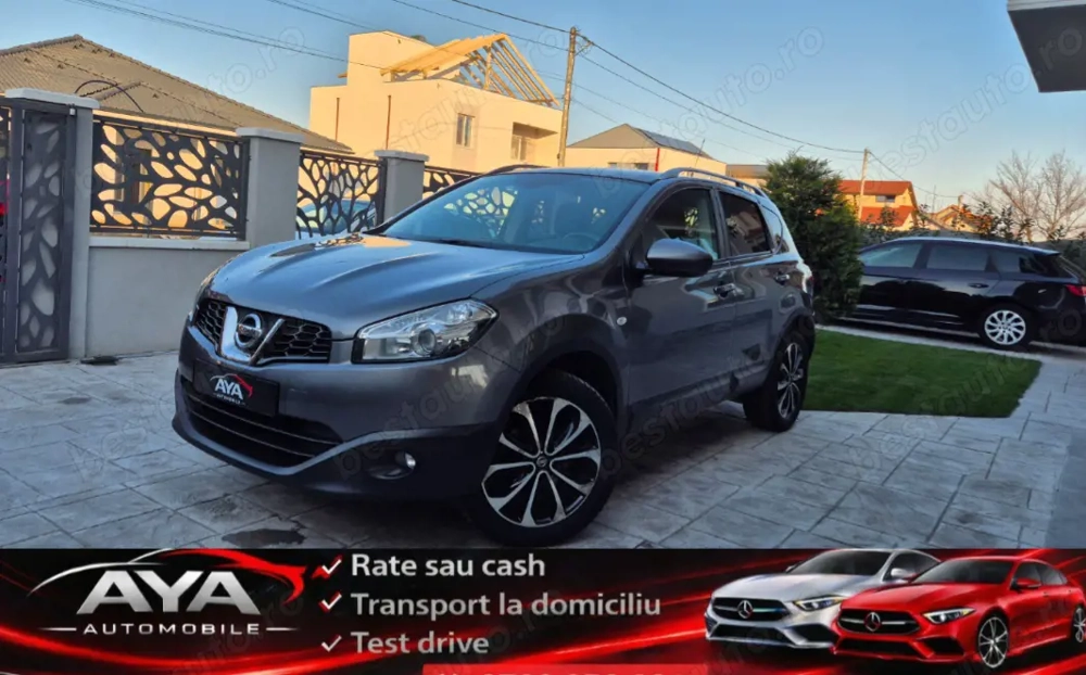 Nissan-Qashqai-1.6 Benzina-Navi-Pano-Euro 5-Cash-Rate-117 Cp