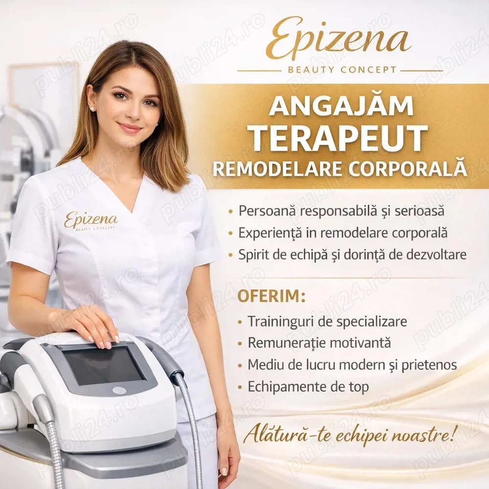 Angajam Tehnician Maseur si Terapeut Remodelare Corporala