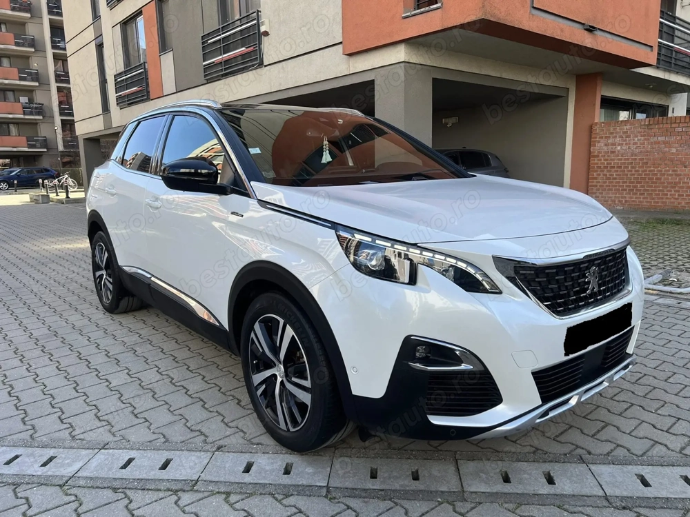 Peugeot 3008 GT-line an 2017 mot 1.2 i.130cp.128.000km
