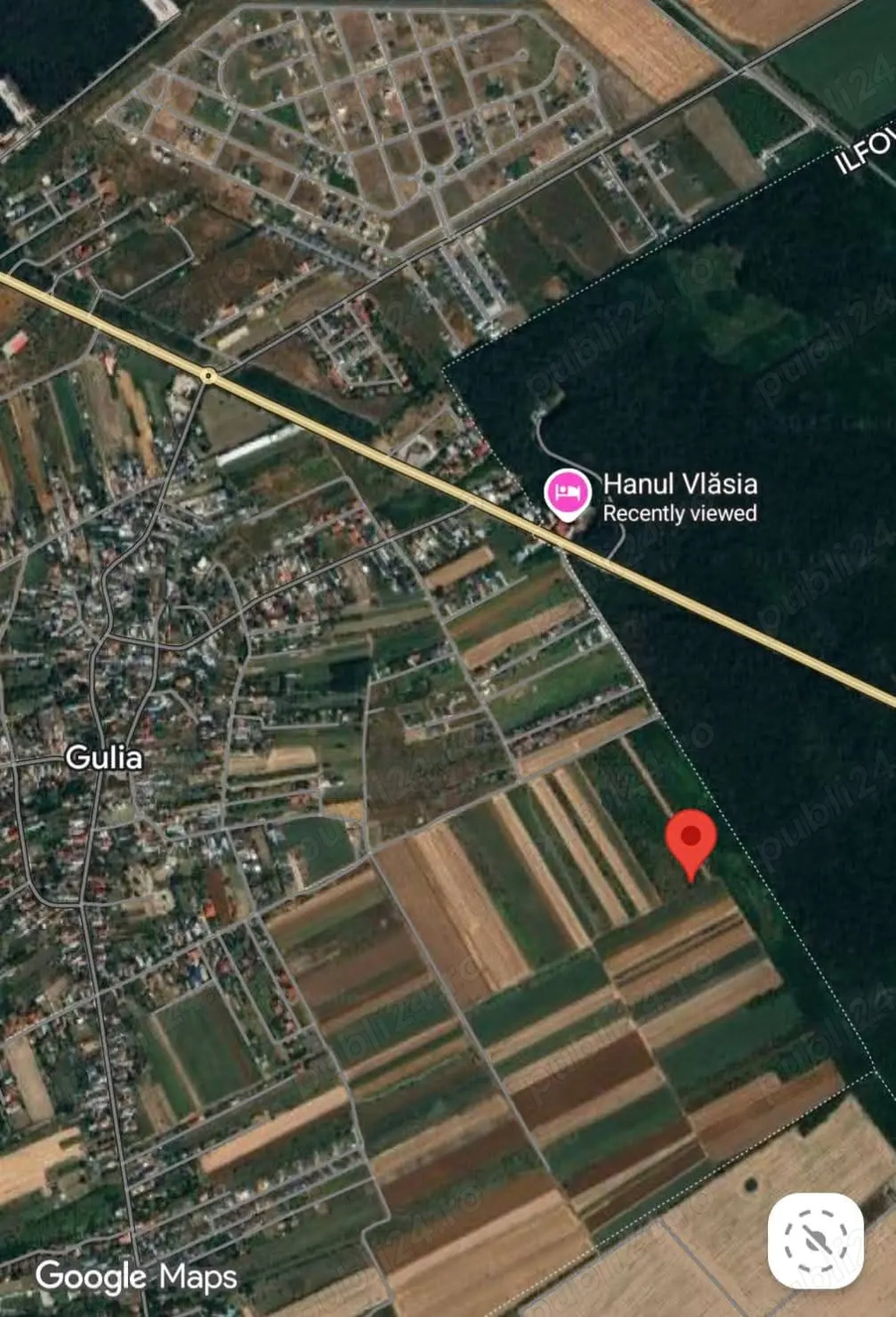 Teren extravilan Gulia, Dâmbovița