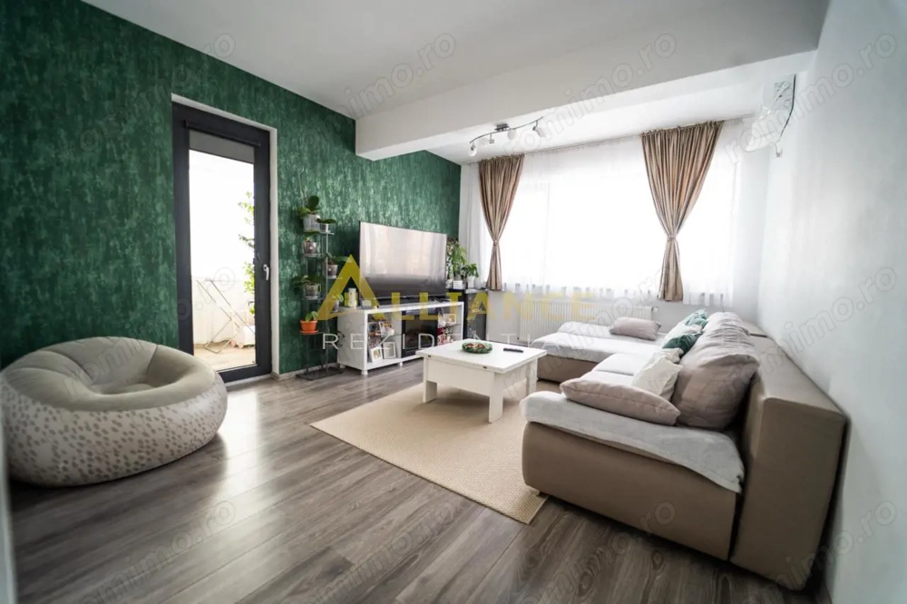 Apartament spatios cu 3 camere si 2 bai, situat  #238;n complexul Creative