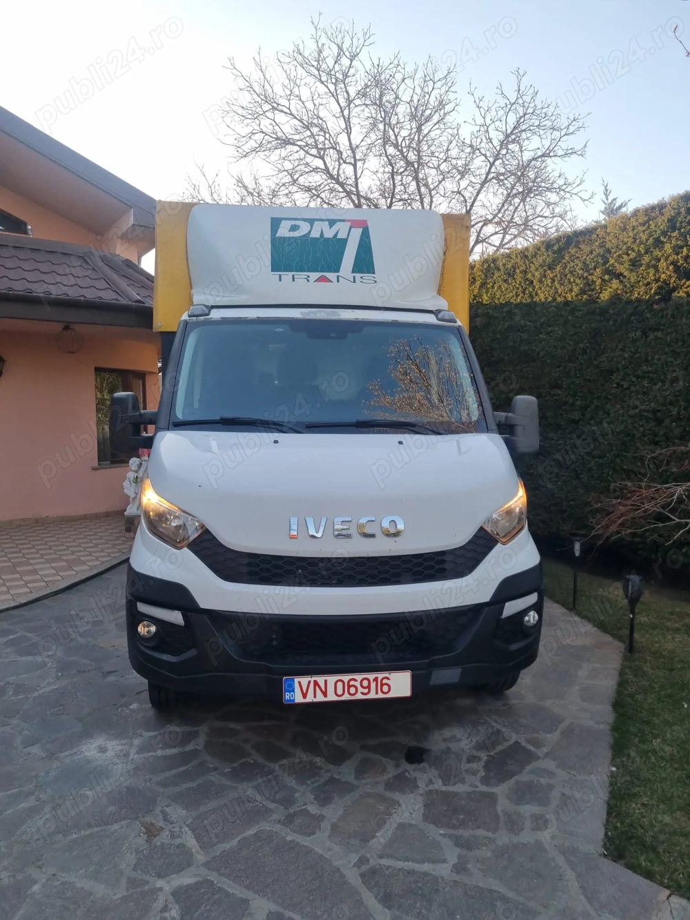 Iveco Daily 35C17, prelata cu inaltime reglabila