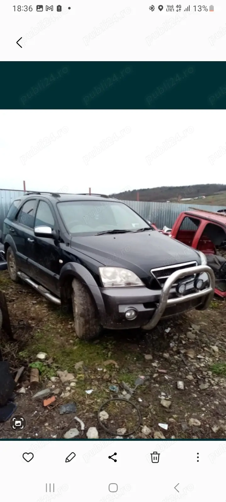Pompă înaltă Kia sorento an 2003 2009 2,5 140 170 CP 