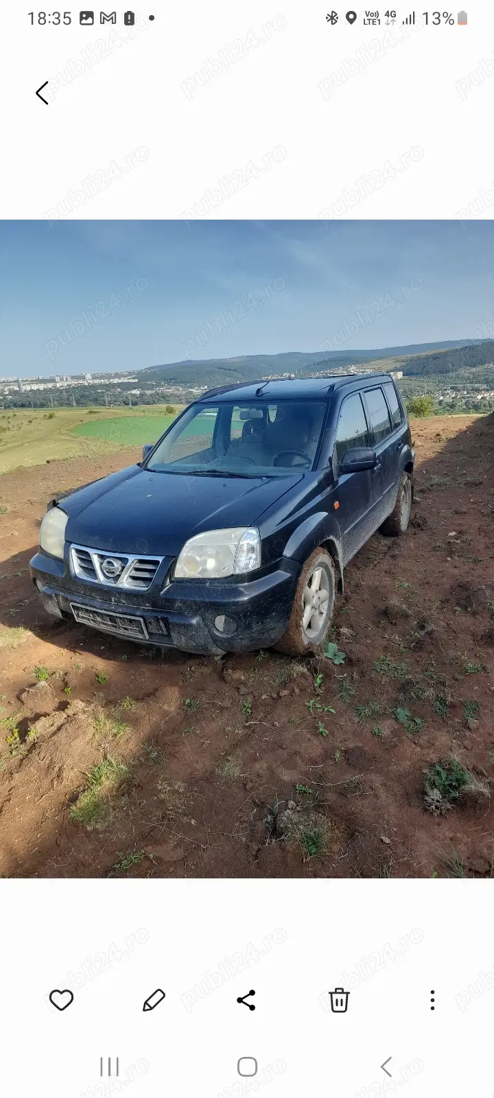 Cutie viteze manuală Nissan x trail motor 2,2 an 2001 2007 