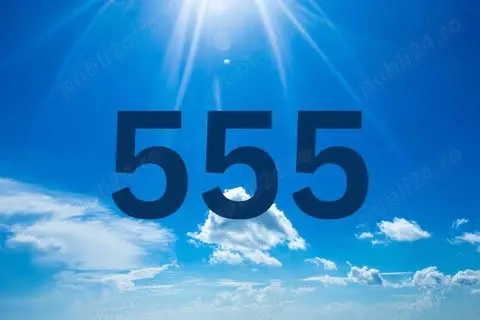 numar de aur 07X3- 555. 556