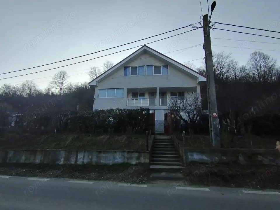 Casa P+1+M, 185 mp, teren 590 mp, Leamna de jos