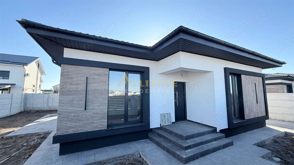 Casa Individuala pa Parter - 4 camere + teren 420 mp