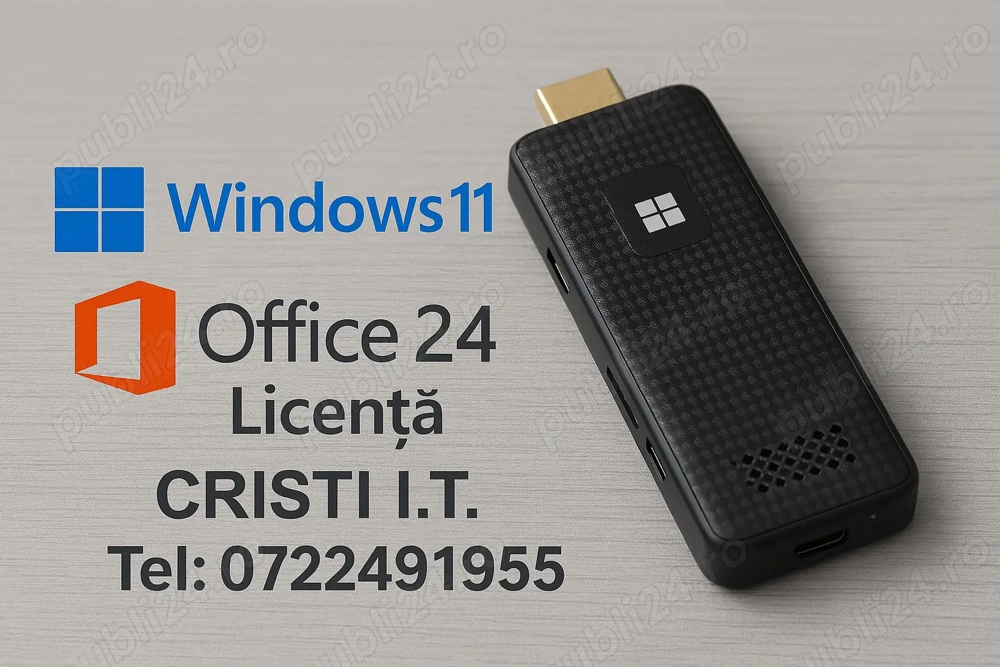 Instalez WINDOWS 11*10 licenta DRIVERE Office 2024 IMPRIMANTA SITE la domiciliul clientului