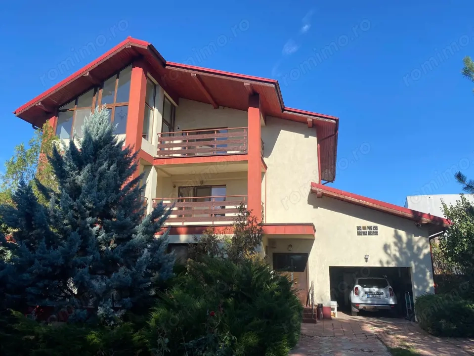 TUR VIRTUAL! Vilă P+1+M pe Colț – 325mp Utili, Curte Amenajată 590mp | Fundeni