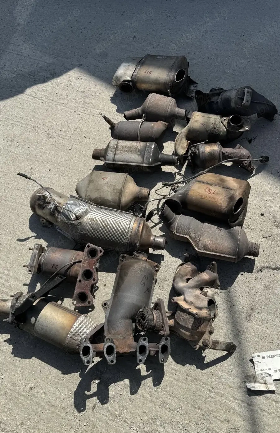 Catalizatoare si filtre de particule