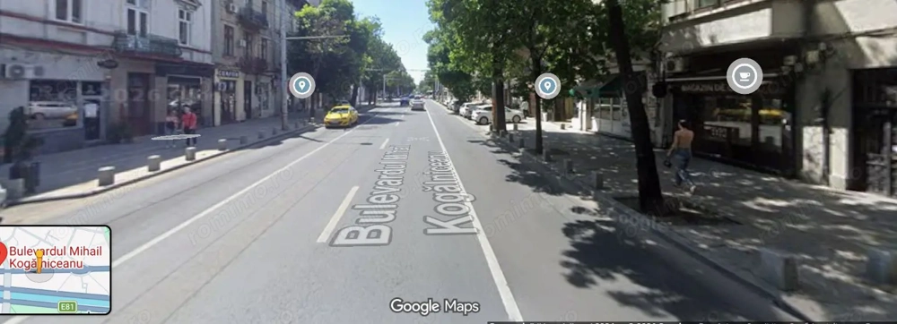 Spatiu comercial Kogalniceanu stradal 50 mp fara risc seismic