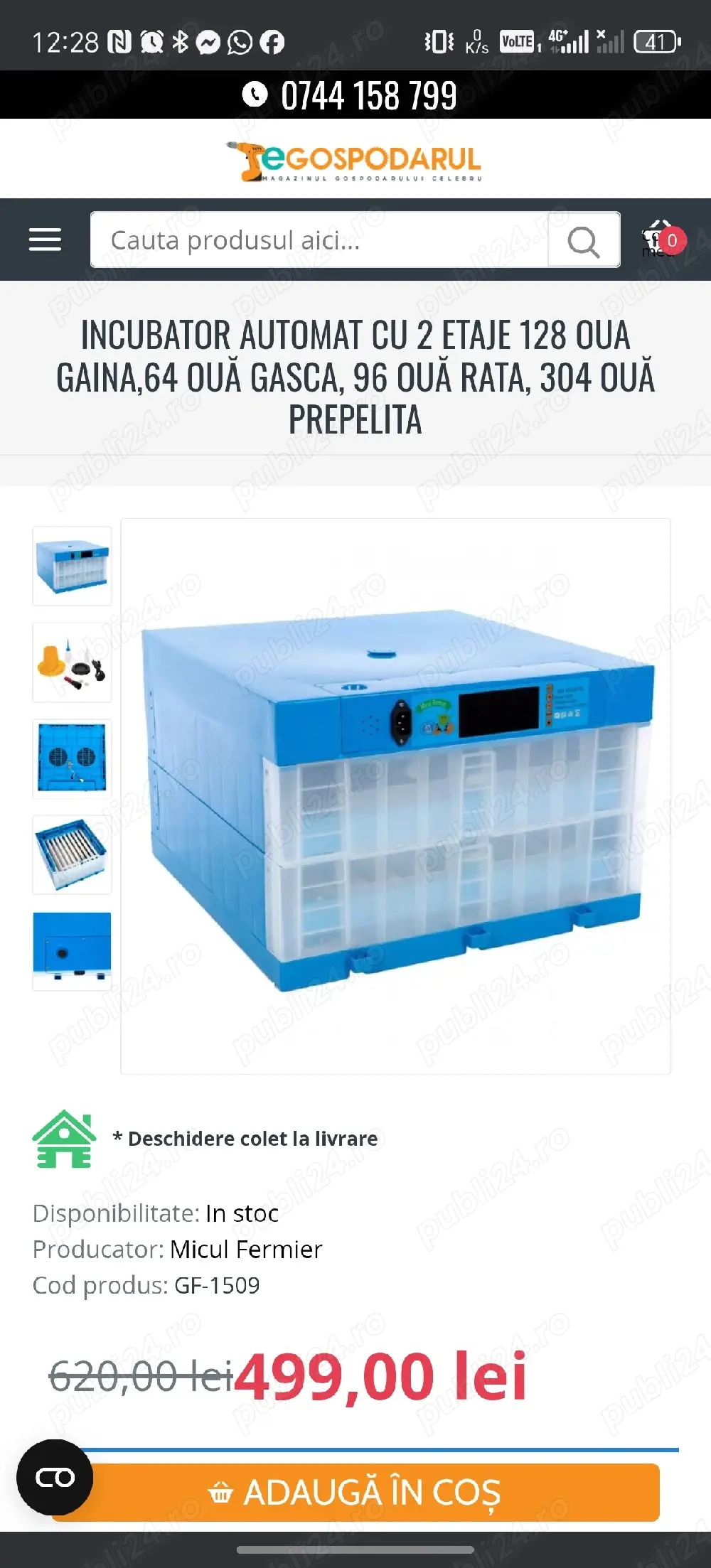 Incubator automat cu 2 etaje 128 oua gaina,64 ouă gasca, 96 ouă rata, 304 ouă prepelita