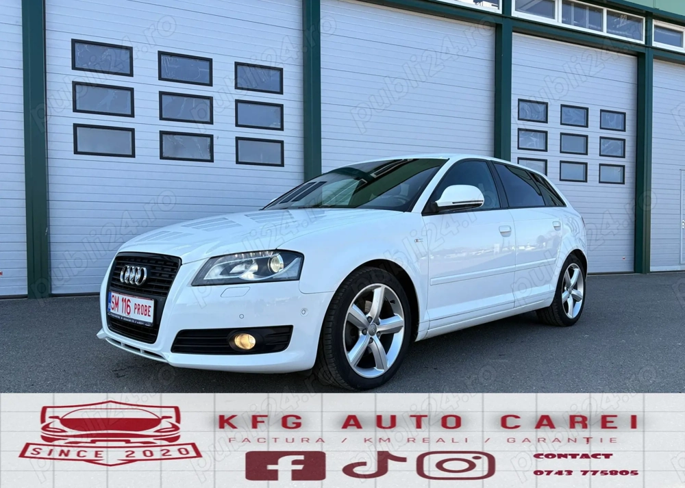 Audi A3 S-Line 2010 1.4 BENZINA 125 cp E5 213.000 km