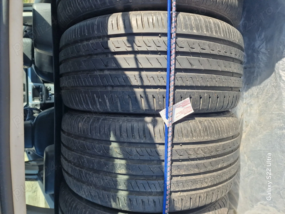 Vând set de 4 anvelope de vară Barum Bravuris 5HM, model recunoscut pentru randamentul kilometric ri