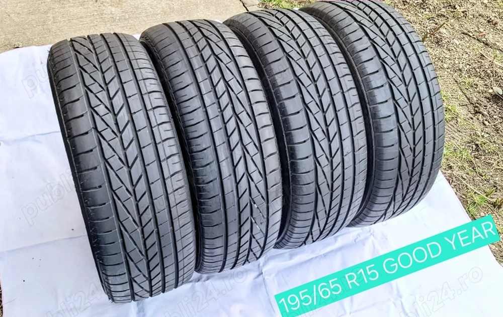  Cauciucuri 195/65 R15 Vară- Set 4 sau 2 buc. Anvelope Gume 15" Vara
