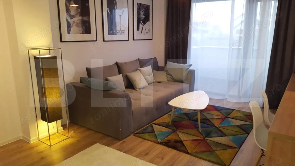 Apartament de 2 camere, 56 mp, balcon, Europa/E. Ionesco