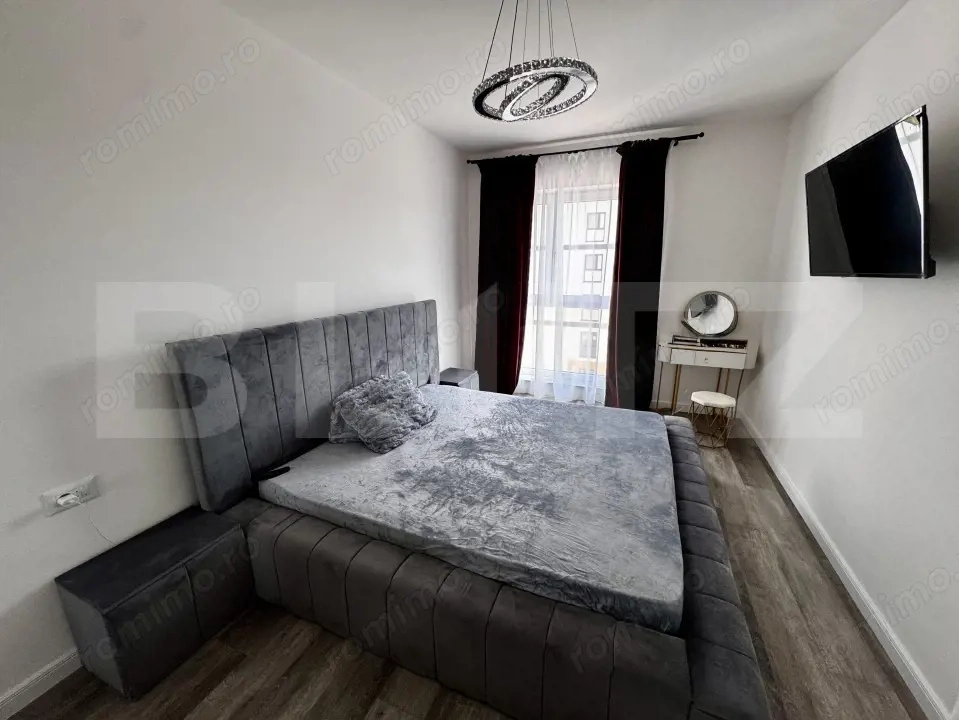 Apartament 2 camere, 60 mp, prima inchiriere, parcare, Satina Garden