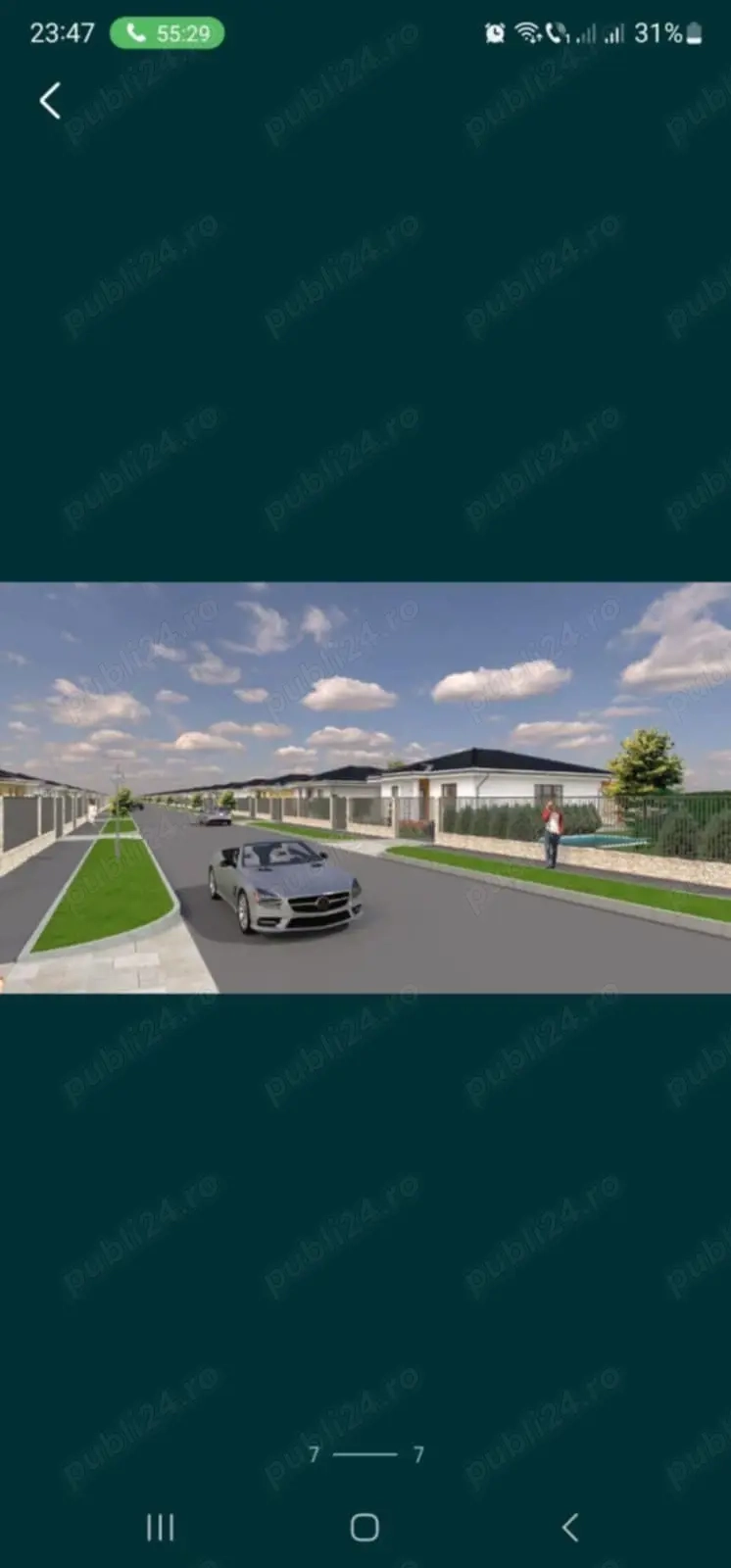 vind parcele  de teren la 20 km  de oradea