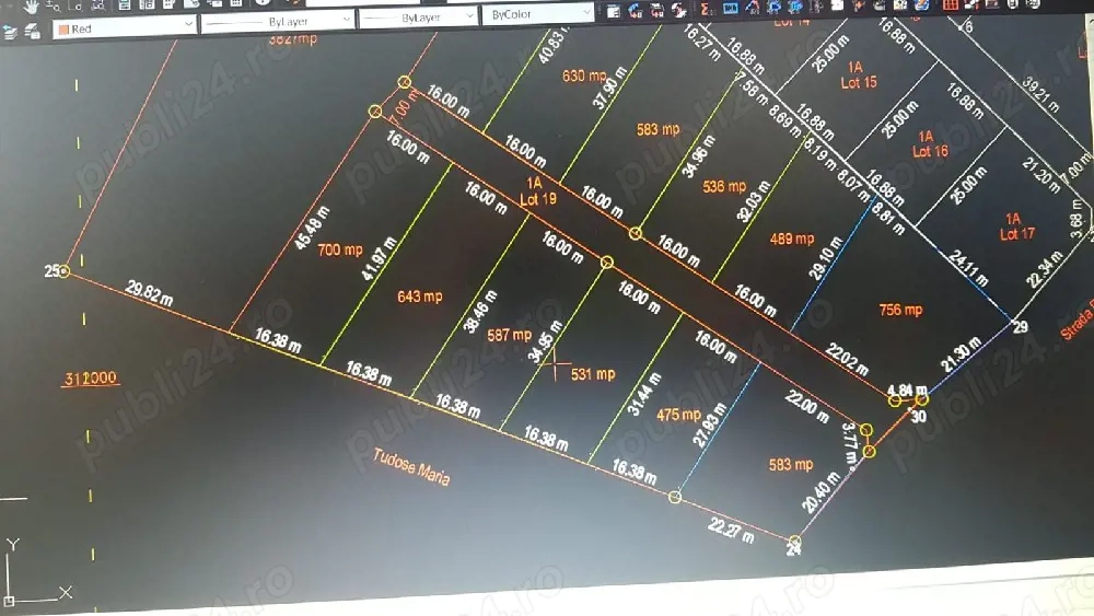 Teren Popești Mihăilești 