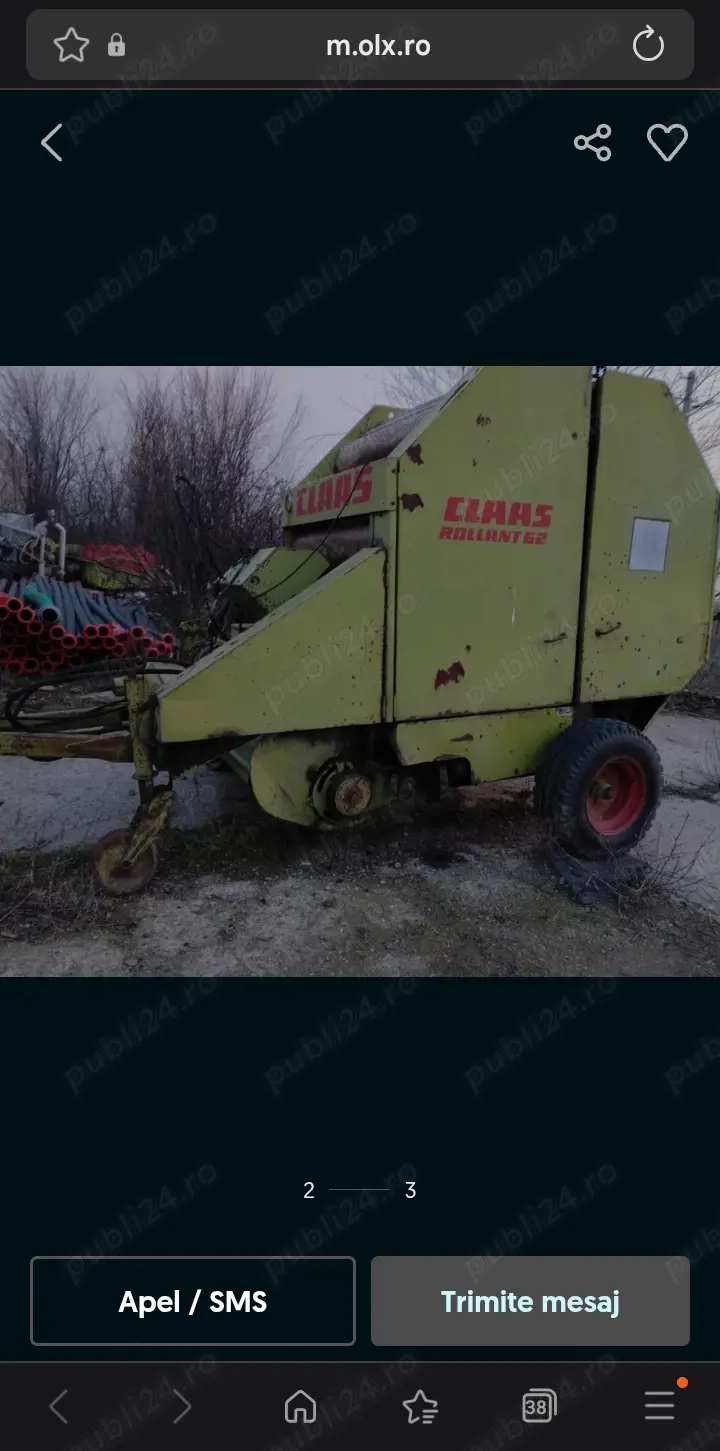 Presa de balotat class roland62