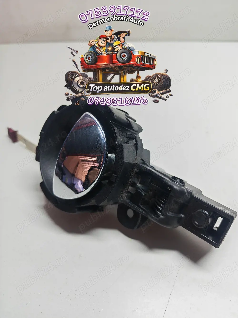 Maner usa interior Mini Cooper R56 2753717 cu lumina ambientala