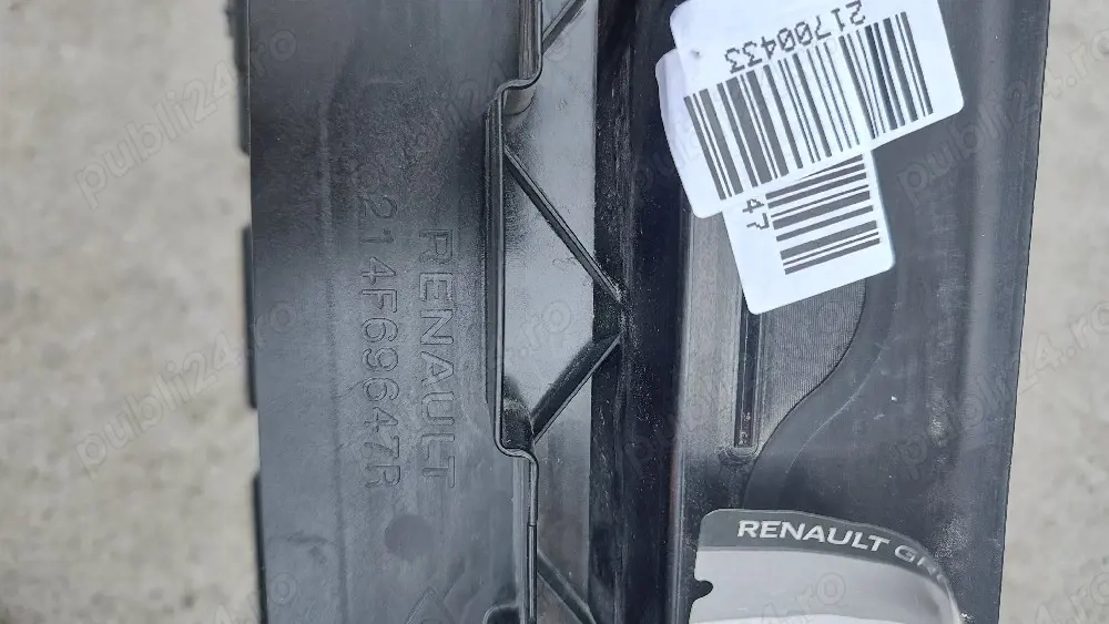 grila activa bara fata Dacia Duster II 214F69647R