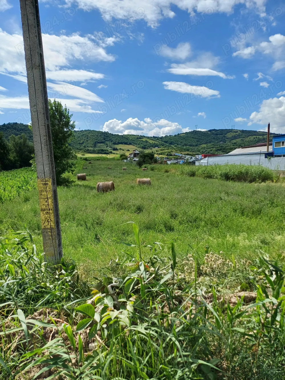 Particular, vând teren intravilan în comuna Bogdanesti, județul Bacău