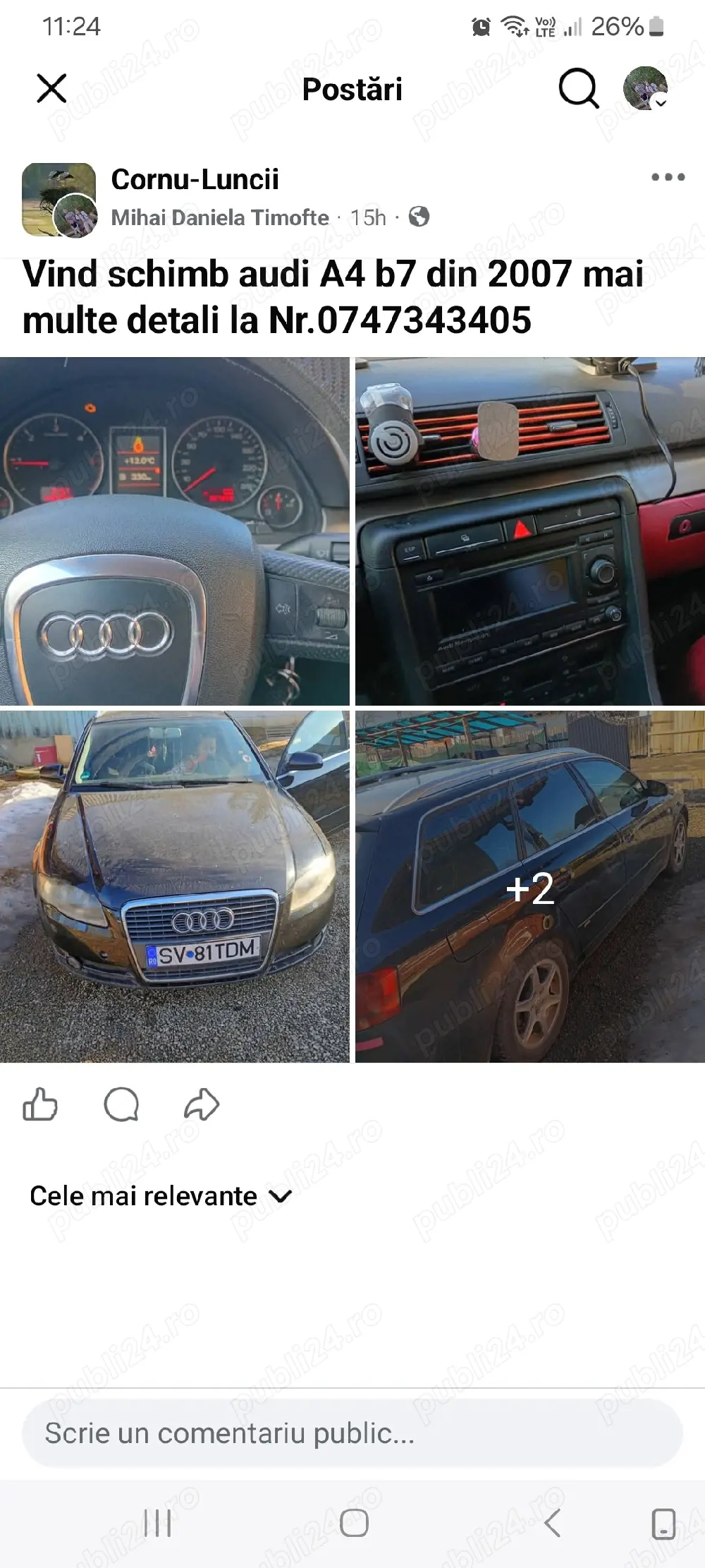 vand schimb audi