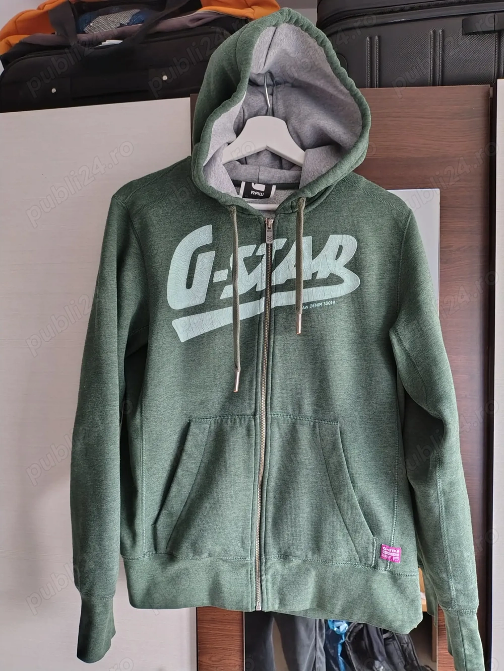 Hanorac G-Star Raw Portland Hooded Vest zip-up hoodie Size M