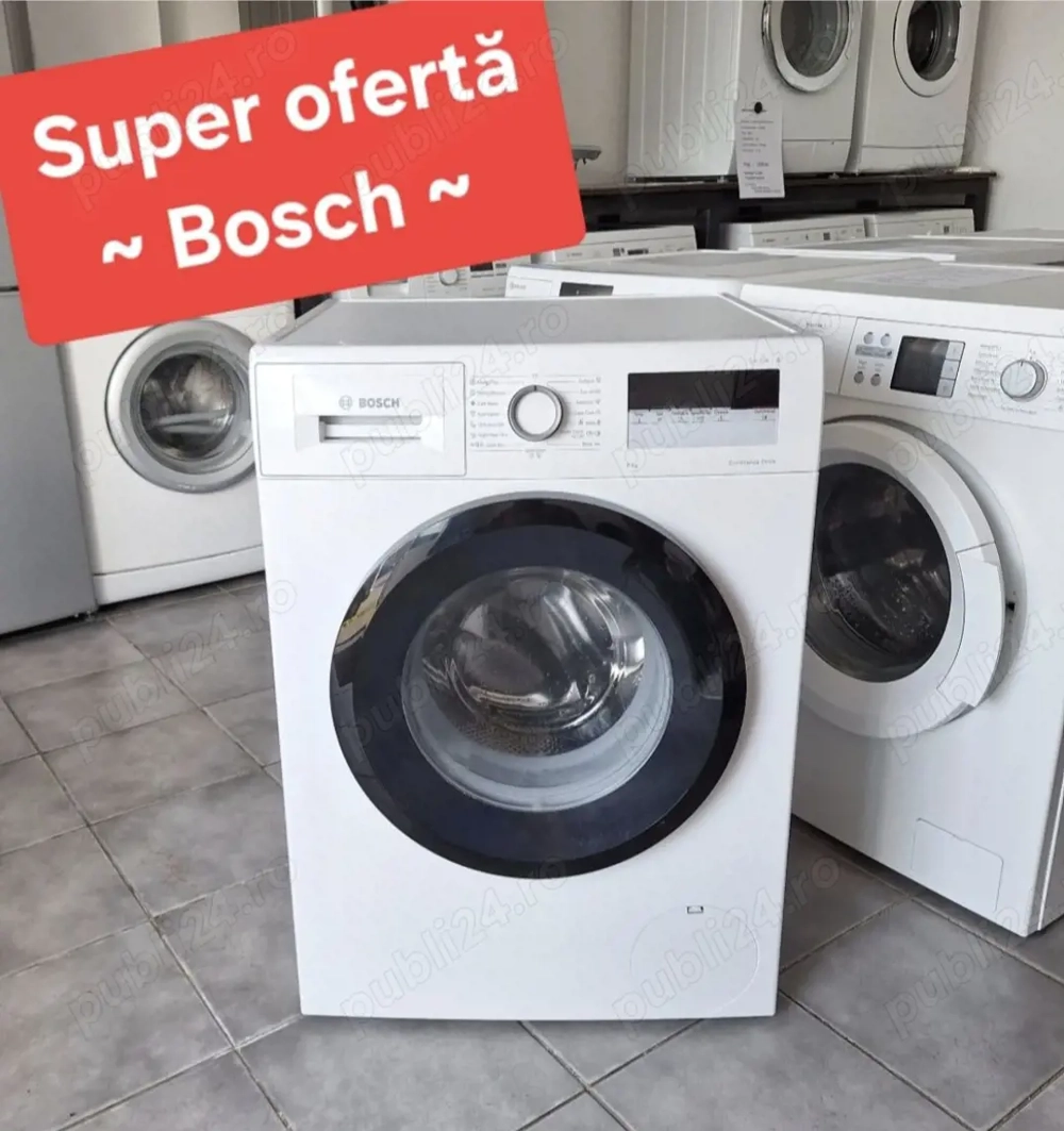 Bosch   capacitate 7 kg.