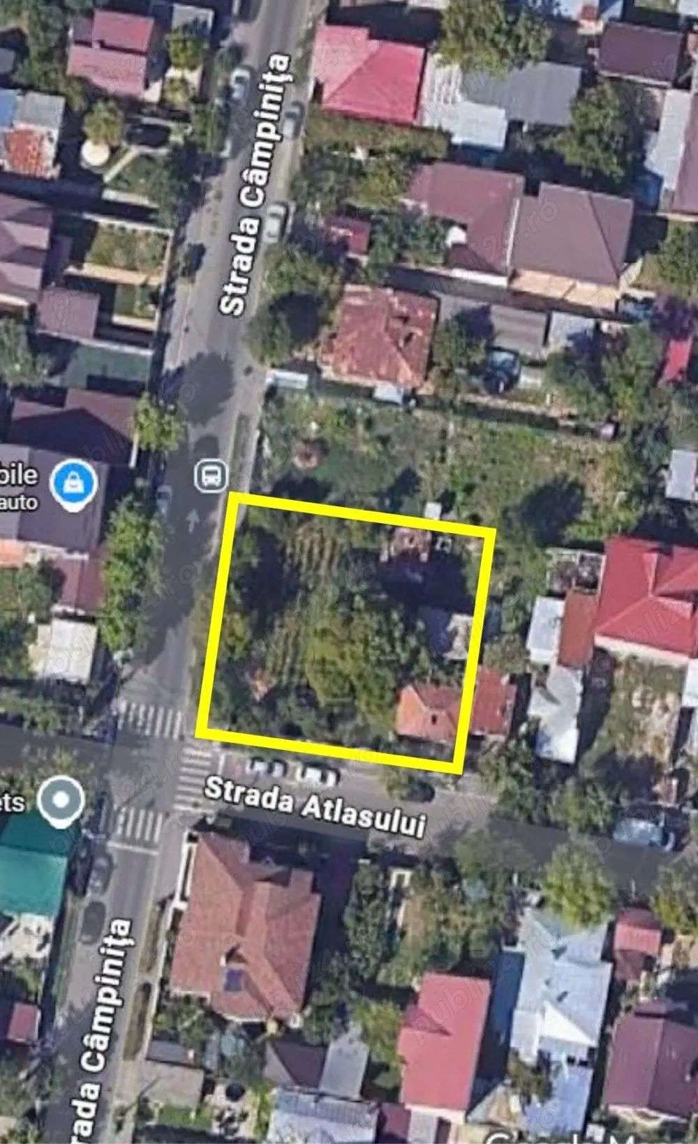 Teren de vanzare- strada Atlasului- 660mp