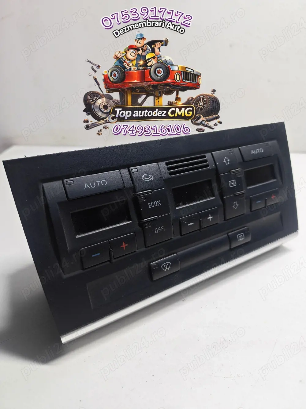 Panou clima Audi A4 B6 8E0820043AA climatronic comanda AC aer conditionat