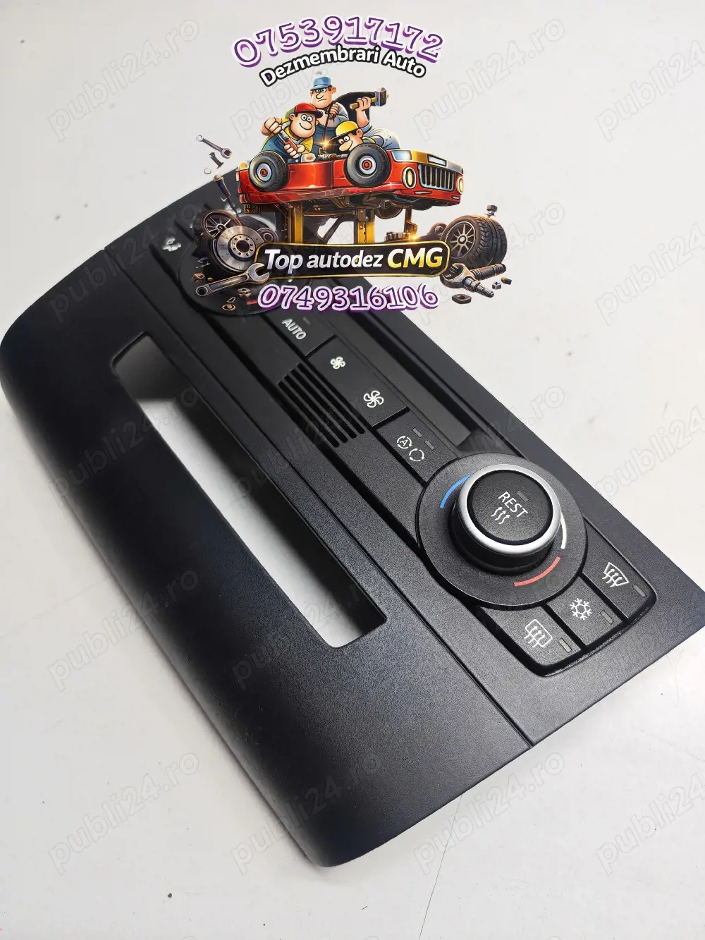 Panou clima Bmw Seria 1 3 E87 E81 E88 E90 E91 E92 E93 6411 9162983 01 climatronic comanda AC aer con