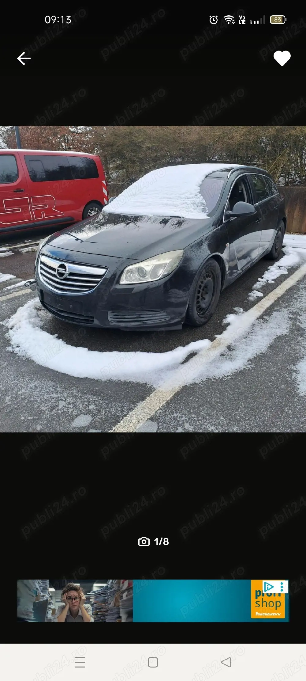 vand Opel Insignia 2L Diesel 
