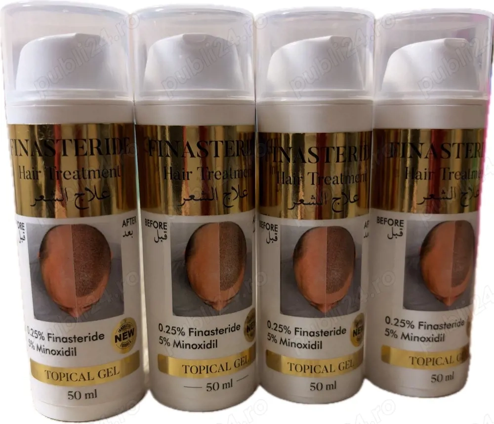 Topic Minoxidil 5% si Finastirida 0.25%