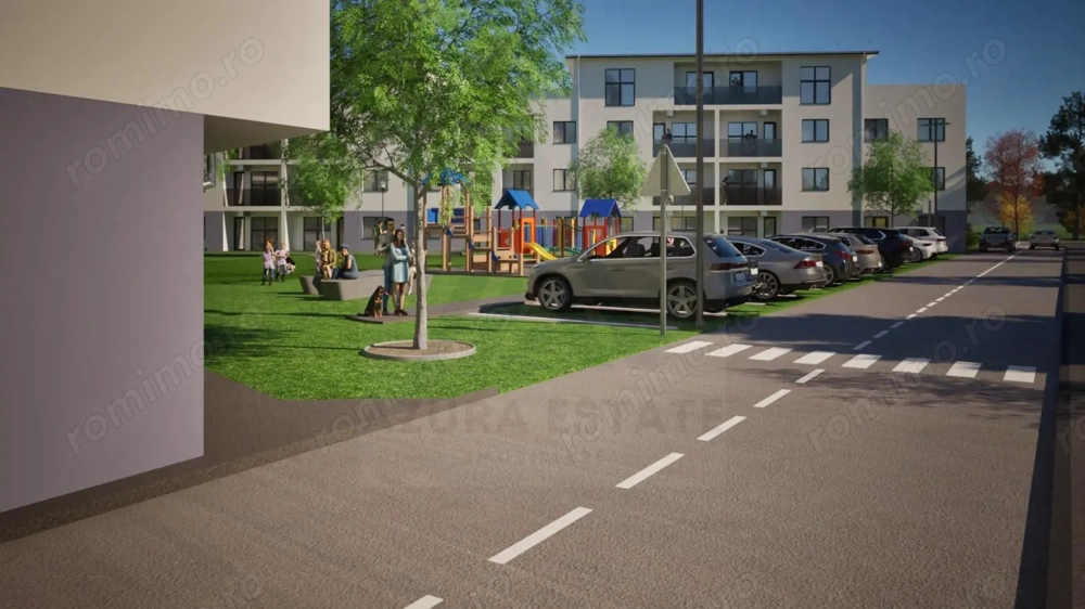 Apartament intabulat 3 camere 67 mp etaj 2 si parcare in Selimbar