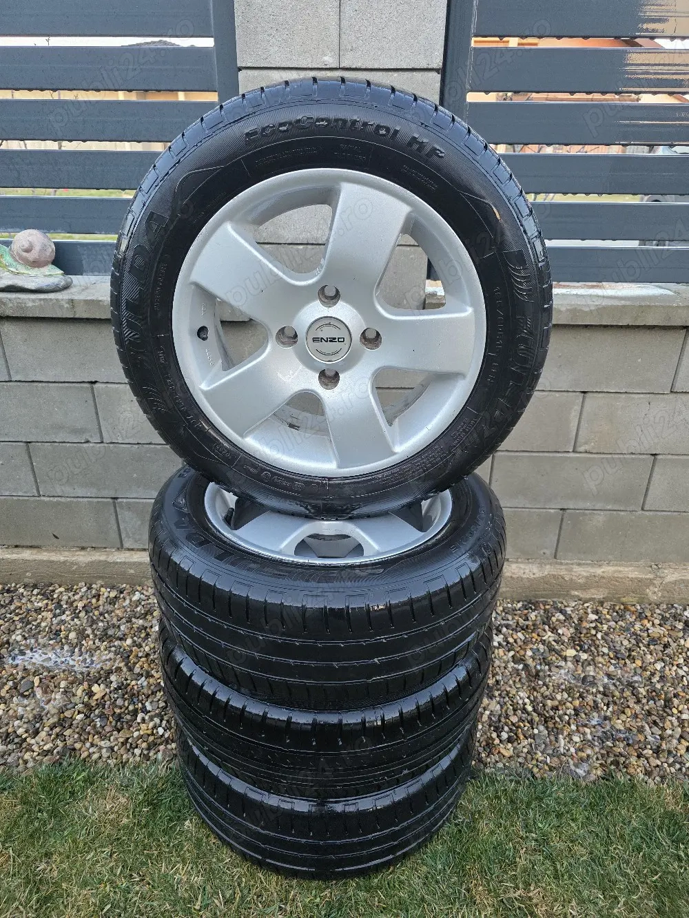 Set 4 jante aliaj 4x114,3 pe 15 inch