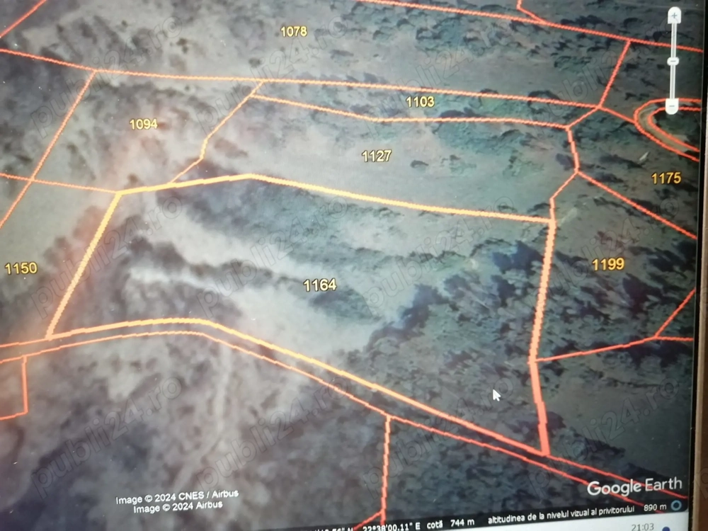 Ocazie Teren 7454m2 langa drum 