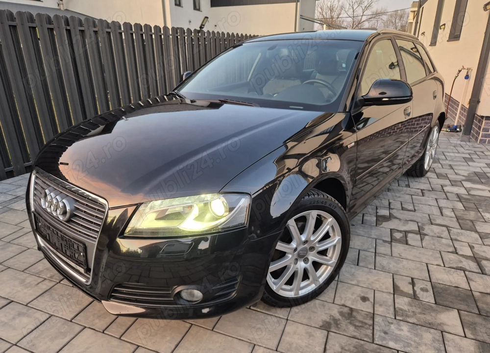 Audi A3 Sportback, S line, Deosebit, 1.4 TFSI, 125 CP, Automat, Euro 5