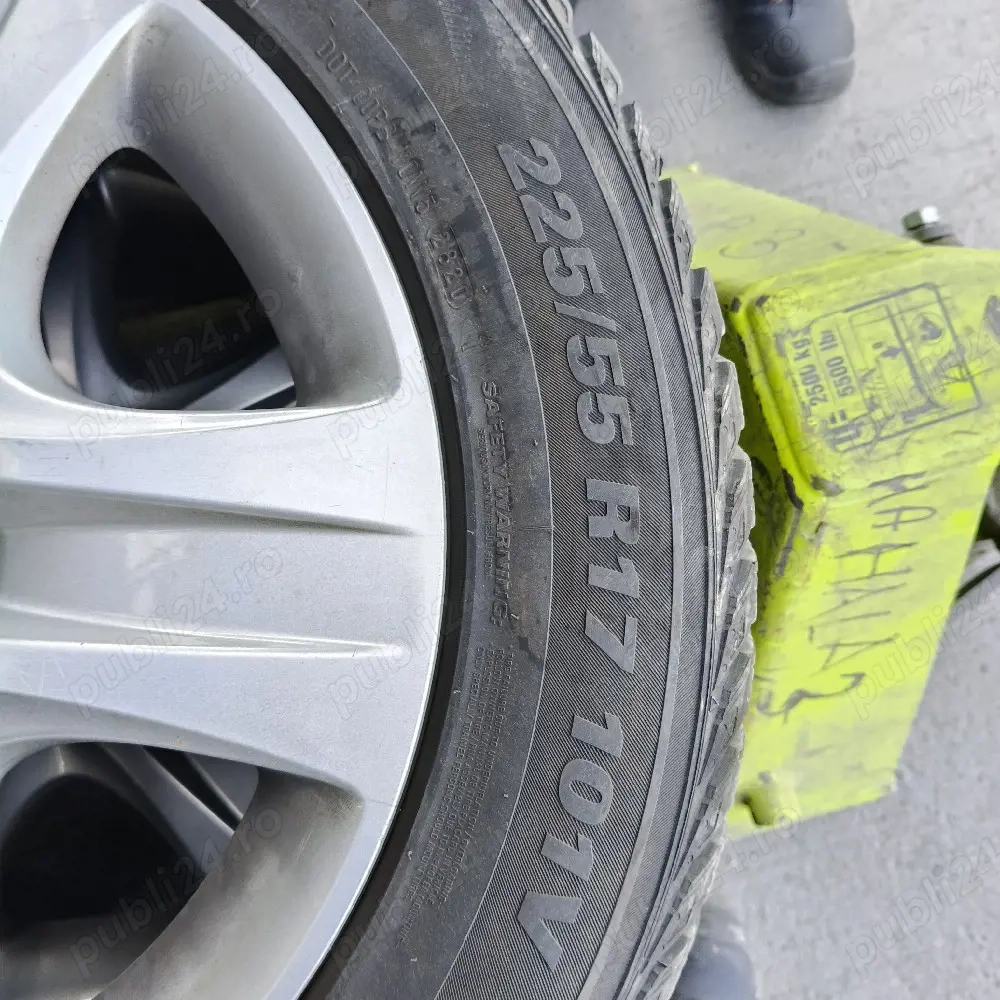 cauciucuri iarna cu jante de tabla