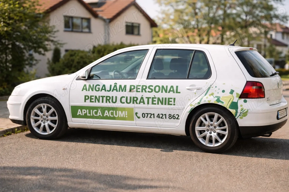 Angajam personal pentru curatenie cu permis conducere Cat. B