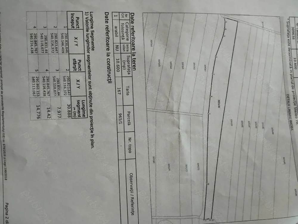 vand teren agricol satul Crocna judetul Arad 