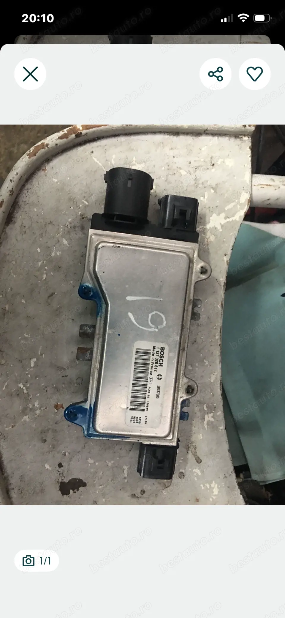 Unitate Comanda  ventilatoare opal antara 2.2 d an 2011