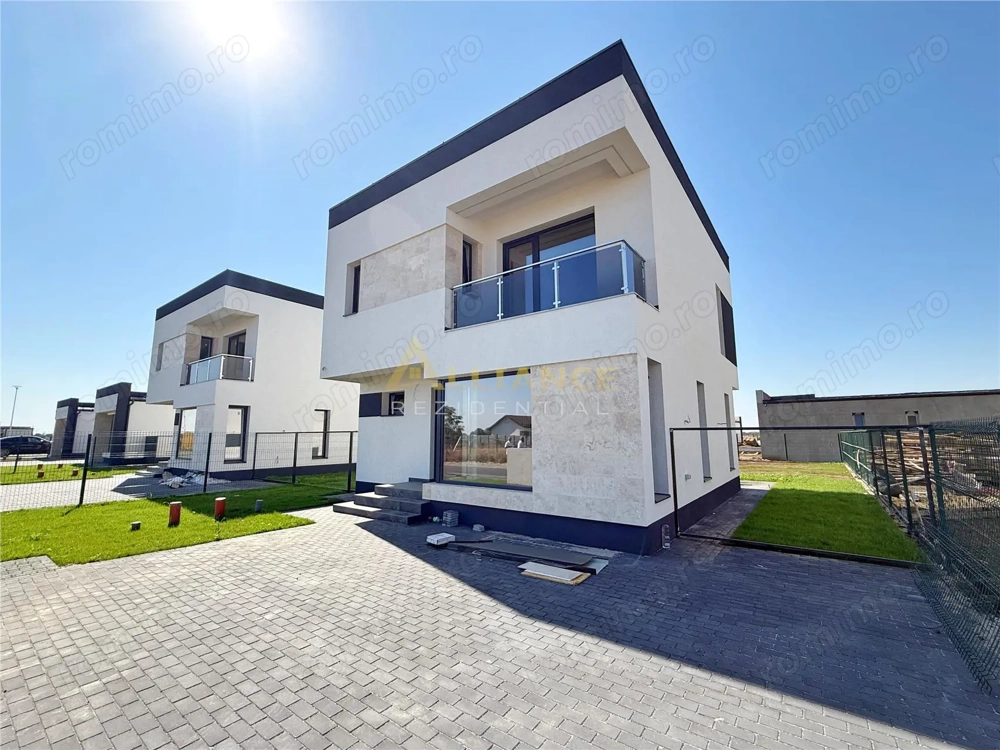 Vila individuala P+1E ||4 camere 3 bai || 350mp teren || 2 minute STV