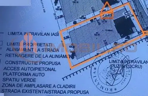 Teren de vanzare Iasi - Carlig - pens. Carolina