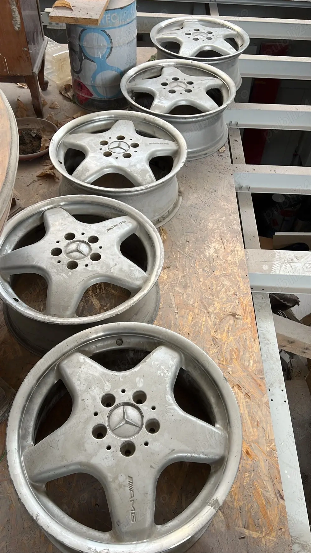 Jante Mercedes 17 AMG 