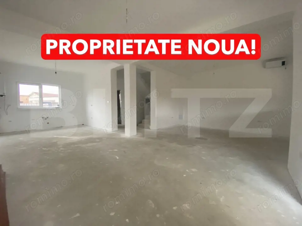 Duplex 4 camere SAD P+E Moșnița Veche, 120 mp utili, teren 400 mp