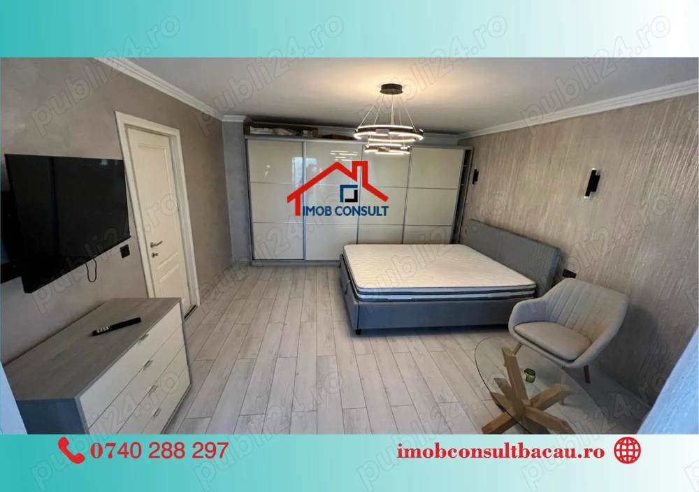   Garsonieră nouă de închiriat   Banca Națională Martir Horia! CE1529