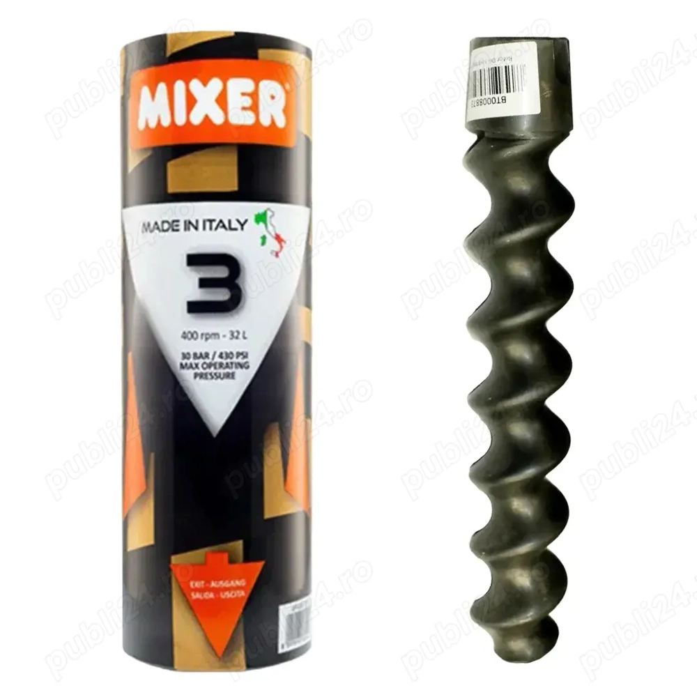 Set Rotor + Stator MIXER 3 Italia D8 Drept SNEC PULMON